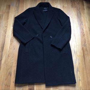 J.Crew Daphne Boiled Wool Topcoat